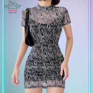 BSCO Zebra Mesh Dress