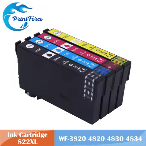 822XL T822XL T822 822 XL Ink Cartridge for Epson WorkForce Pro WF-3820 WF-3823 WF-4820 WF-4830 WF-48