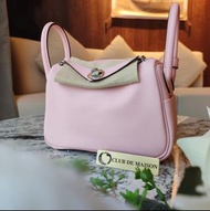 Hermes Mini Lindy 3Q Swift Stamp U