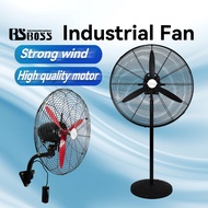 BSBOSS Industrial Fan Kipas Industri 20/26/30 Inch Floor Fan Wall Fan Stand Fan Commercial Stand Fan