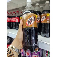 น้ำอัดลม สินค้ามีพร้อมส่ง A&W และ Sarsi เป็นน้ำ Root Beer Sarsaparilla (1.25L) น้ำอัดลม