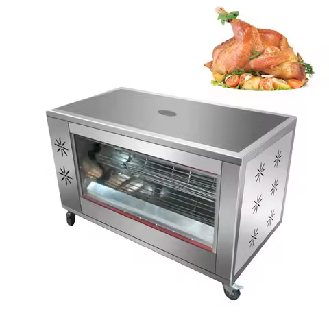 Roast Rotisserie Electric Chicken Rotisserie Oven Roaster Bucket Electric Rotary Chicken Grill Machi