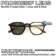 Progressive Photochromic Glasses for Men and Women, Photochromic Anti-Radiation Reading and Walking 