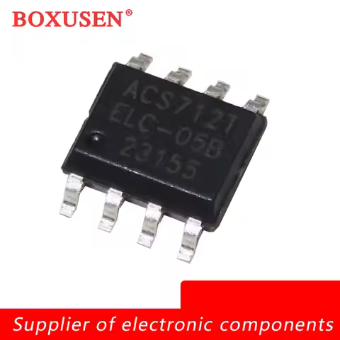 10PCS/LOT 100% New original ALLEGRO ACS712 ACS712T ACS712ELCTR ACS712ELCTR-05B 20A 30A 5A 5V BI 8-SO