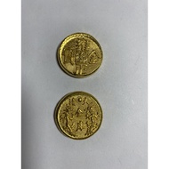 Wholesale Brass Gilt Gold Gold Coin Ancient Gold Coin Antique Qing Dynasty Vault Yongzheng Gold Trea