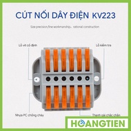KV223 6-port quick wire connector