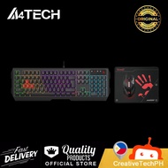 A4Tech Bloody B1700 Neon Effects Gaming Mouse Pad Keyboard and Mouse Combo