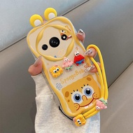 เคสซิลิโคนขอบคลื่นสำหรับ A3 Xiaomi Redmi 4G 23129Rn51X 23129Rn5 1H เคสโทรศัพท์3D น่ารักปลาดาวแพททริก