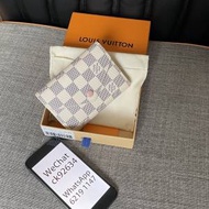 LV 三折銀包