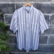 Levi's Laundered Oxford 條紋圖案復古襯衫