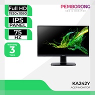 MONITOR ACER LED FLAT KA242YE , EK221Q HBI , E200Q , EK271E (20'',22'',24'',27'',FHD,HD,HDMI,VGA,IPS