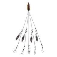 [whfashionkk] Alabama Rig 18 G Umbrella Rig Freshwater and Seawater for Bass Fishermen,