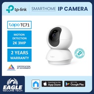 TP-Link Tapo WiFi CCTV IP Home Security Camera 360 Degree Night Vision 2 Way Audio 3MP 2K TC71