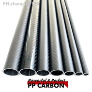 3K 1PC length 1000MM Matte Twill 3K Full Carbon Fiber Tube Pipe For Engineering RC Toys Modeling Dro