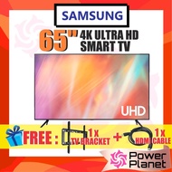 [FREE  TV BRACKET & HDMI CABLE] Samsung TV UA65AU7000KXXM 65" Smart 4K UHD TV AU7000