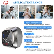 iKeener 4 IN 1Heart Rate Detection Watch Rhinitis Laser Treatment 650nm Semiconductor Laser Therapy Device Wrist Therapy Laser Meter Watch for Lower High Blood Pressure Blood Sugar Cholesterol -Gift for Parents