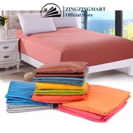 Waterproof sheet protects absolutely waterproof mattress 1m6x2m, 1m8x2m, 2m2x2m for mattresses 20cm 