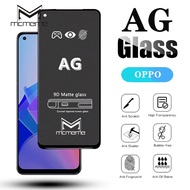 Tempered Glass Anti-Fingerprint Matte Screen Protector OPPO Reno 11F 8T 8 5G 8Z 7Z 7 SE Pro 5G