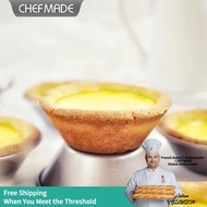 [CHEFMADE.os] carbon steel Non-stick Egg Tart Mould Cheese Tart Mould Mini tart mould Egg tart mould