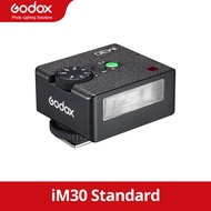 Godox แฟลชแฟลชขนาดเล็ก IM30แบบพกพาสำหรับเอาต์พุตโมเดลกล้องต่างๆระดับ1/64ถึงเต็มสำหรับกล้อง Godox IFl