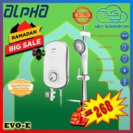 ALPHA EVO-e instant water heater without pump