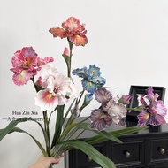 Retro Alice Iris High-End Artificial Flower Bouquet Decoration Living Room Decoration Artificial Flo
