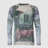 【READY STOCK】Malaysia Ringgit RM 1000 Polo T-Shirt Currency Banknote Print Collared Tee Breathable S