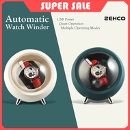 Watch Shaker Automatic Rotating Watch Winder 2 Way Power (USB/Battery) Rotate Watch Box Kotak Jam Tangan 摇表器摇表盒手表盒