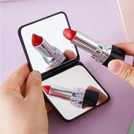 Mini Square Makeup Mirror Portable Double-sided Vanity Mirror Cosmetic Vanity Foldable Pocket Mirror