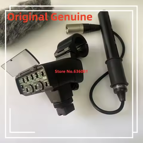 XLR-K2M XLR Adapter + EMC-XM1 Mic Microphone For Sony A7M3 NEX-VG900 A7RM4 FDR-AX700 A9 A7RM3 A6600 