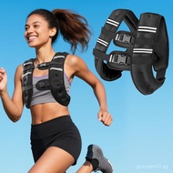 Weighted Vest with Two Adjustment Straps for Men Women, 8lbs/12lbs/16lbs/20lbs Weight Vest with Refl