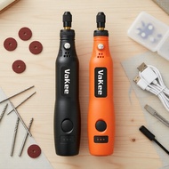 Vakee HJ102 USB 3.7V Mini Rotary Tool 3-Speed 15cm Electric Engraver Drill Pen For Carving Polishing
