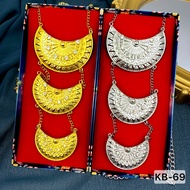 ZK Jewellery Traditional Hijab Baba & Nyonya Accessories Dokoh Kebaya Berantai Dewasa Pin Tudung Kla
