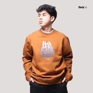 BIL Caramel Crewneck Badger