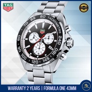 Tag Heuer F1 Black White Dial Quartz Chronograph Watches 43MM CAZ101E.BA0842