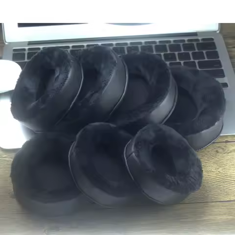 Soft Bevel Thickened Velvet Memory Foam Ear Pads 80-110mm 100mm Cushions for Sony for AKG for Sennhe