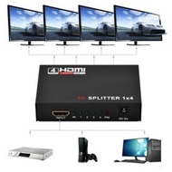 HDMI Splitter 4K High Resolution 1 Input 4 Output Full HD 3D Video 1X4 Split