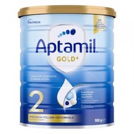 Aptamil - 愛他美（Aptamil）金裝澳洲版 較大嬰兒配方奶粉 2段(6-12月) 900g
