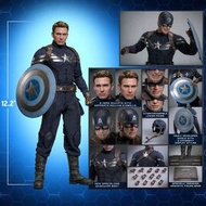 (散賣全新未開) HOT TOYS 美國隊長 神盾局 潛行版 MMS783 Captain  America The Winter  Soldier - Captain America Stealth