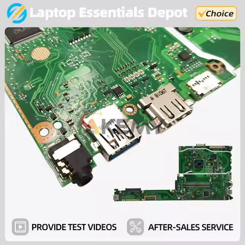 X407MA Mainboard For ASUS Asus VivoBook 14_ASUS X407MA X407M Laptop Motherboard W/Pentium N4100 N500