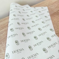 CUSTOM Foodgrade Baking Paper 28 x 37 cm - Wrap Paper / Wrapping Paper / Oil Paper