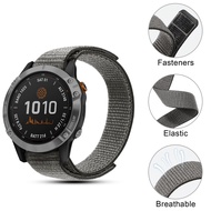 20 22mm 26MM Nylon Watchband Strap For Garmin Fenix 7x 7 7S Fenix 6X 6S 6 Pro 5X 5 5S Forerunner 935 945 Quick Release WristBand