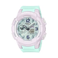 Casio Baby-G (BGA-230PC-6BDR) Blue Green Resin Strap Shock Resistant 100 Meter World Time Watch