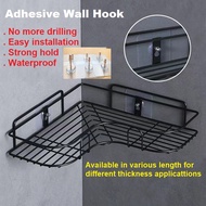[SG Rdy Stock] Easy Install Adhesive Wall Screw Hook | No Drill Hanging Solution for Home &amp; Office | Choice of Length
