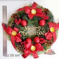 LILIN Christmas Wreath Holder 4 Candles Advent Prayer Decoration Christmas Wreath Gift