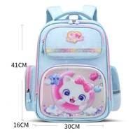 Balo chống gù cấp 1 cho bé trai gái đi học tiểu học vải oxford cao cấp form hộp đứng 2265