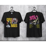2024 waffle gift for friends Guns N' Roses Not In This Lifetime Tour T-Shirt Double Sided
