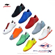 [สีใหม่ 2024] รองเท้าฟุตบอล ร้อยปุ่ม PAN รุ่น BALANCER TOUCH X 2023 TURF รหัส PF153B/3T