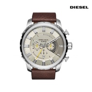 Diesel Stronghold DZ4346 Chronograph Quartz Brown Leather Men Watch0