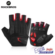 Original Rockbros Bicycle Gloves Half Finger Shock Gel Absorber S169